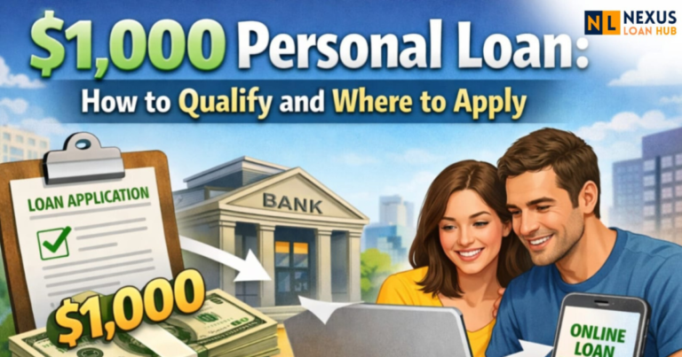 Read more about the article $1,000 Personal Loan: How to Qualify and Where to Apply