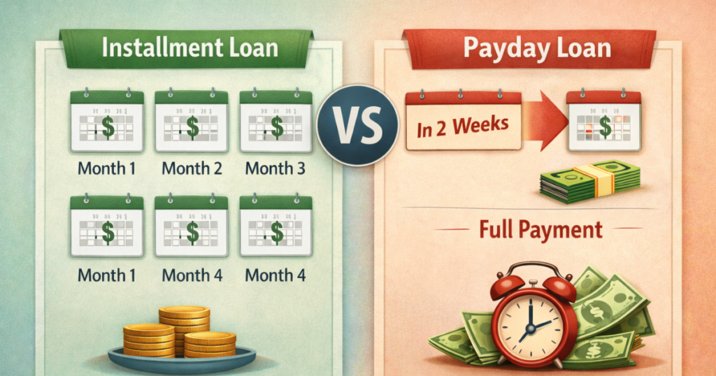 Installment Loans vs Payday Loans Understanding the Key Differences