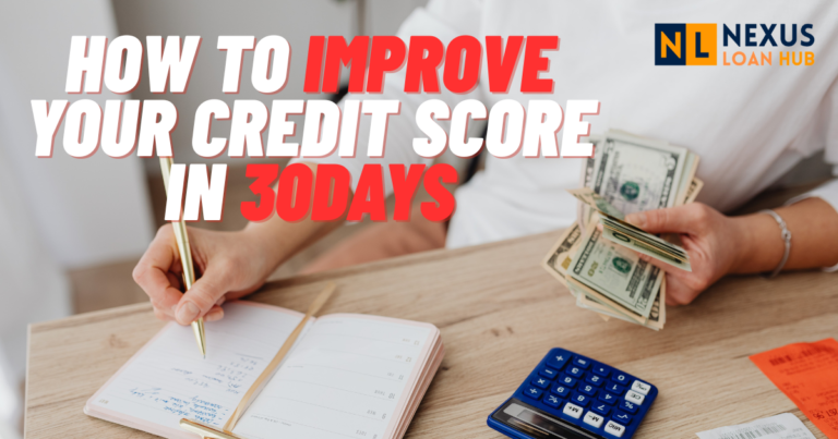 Read more about the article How to Improve Your Credit Score in 30 Days: Practical Steps That Actually Work