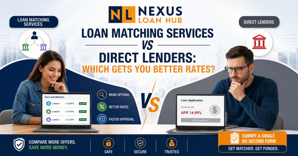 You are currently viewing Loan Matching Services vs Direct Lenders: Which Gets You Better Rates?